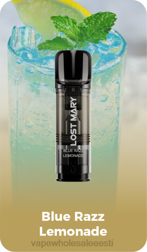 Vape Wholesale Eesti - sinine razzi limonaad 6F8Z421 LOST MARY Tappo eeltäidetud asenduskaunad