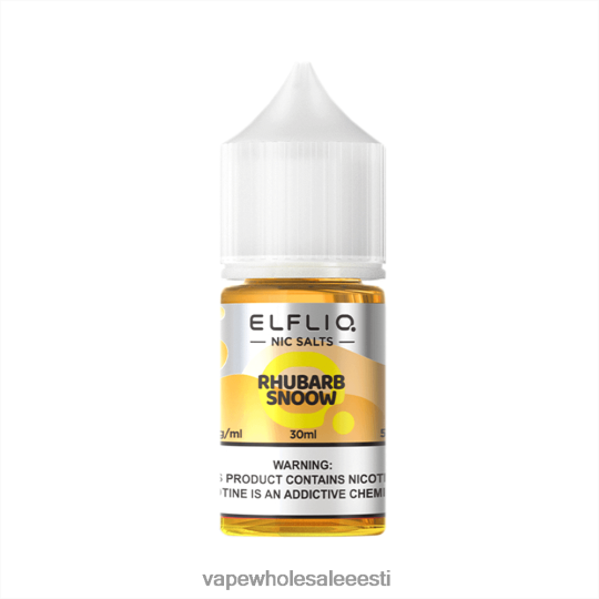 E Sigaretid - ELFBAR ELFLIQ NIC SOL 30ML rabarber JP42V426
