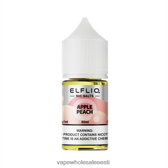 E Sigaretipood - ELFBAR ELFLIQ NIC SOL 30ML õuna virsik JP42V47