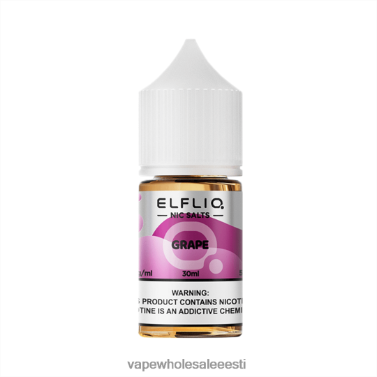 E Sigaretipood Tartu - ELFBAR ELFLIQ NIC SOL 30ML viinamari JP42V419