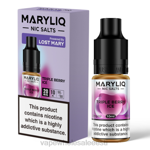 E Sigareti Vedelik - kolmekordne marjajää 6F8Z458 LOST MARY MARYLIQ niksoolad - 10 ml - 20 mg
