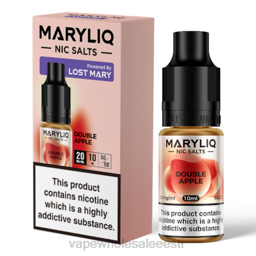E Sigaretid - kahekordne õun 6F8Z446 LOST MARY MARYLIQ niksoolad - 10 ml - 20 mg