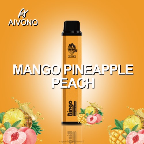 E Sigaretid - Aivono AIM BINGO 4000 mango ananass virsik 2X88136