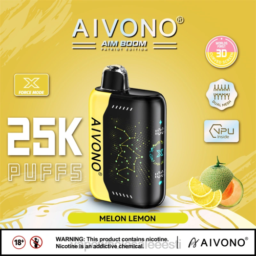 E Sigareti Vedelik - Aivono AIM BOOM 25 000 melon sidrun 2X88348