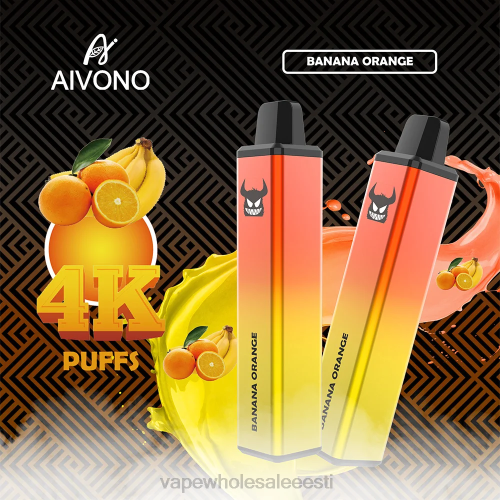 E Sigareti Vedelik - Aivono AIM FREAK 4000 banaan apelsin 2X88258