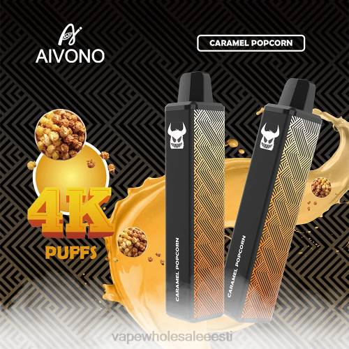 Vape Wholesale Eesti - Aivono AIM FREAK 4000 karamelline popkorn 2X88261