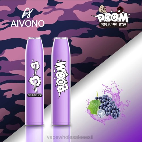 E Sigaretipood Tartu - Aivono AIM BOOM 600 viinamarja jää 2X88359