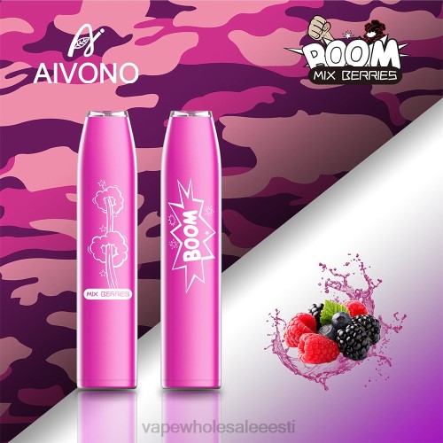 Vape Wholesale Eesti - Aivono AIM BOOM 600 segatud marjad 2X88361