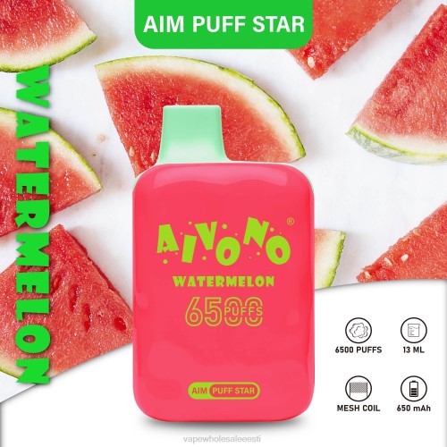 Vape Wholesale Eesti - Aivono AIM PUFF STAR 6500 arbuus 2X88291