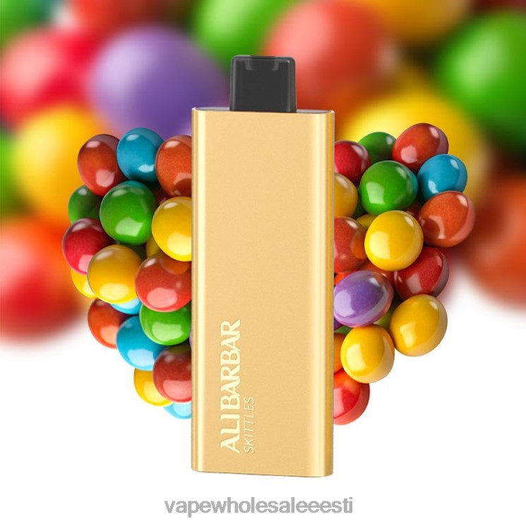 E Sigaret Ühekordne - Alibarbar Pandora 7000 ühekordset vape vikerkaare kommid L446860