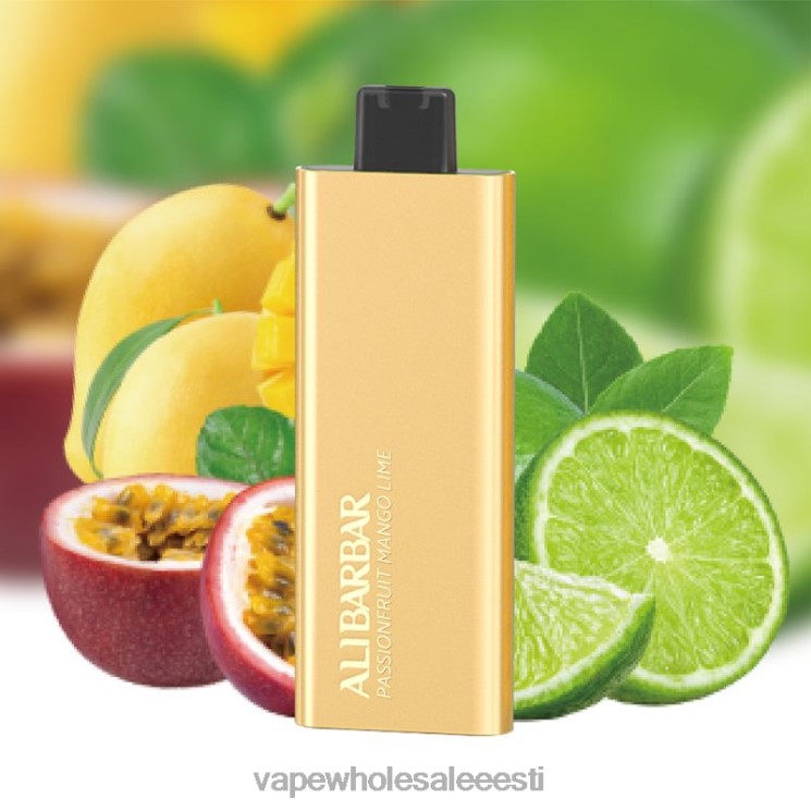 E Sigareti Vedelik - Alibarbar Pandora 7000 ühekordset vape passionfruit mango laim L446858