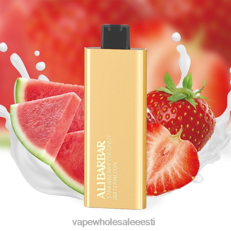 Vape Eesti - Alibarbar Pandora 7000 ühekordset vape maasika kookose arbuus L446862