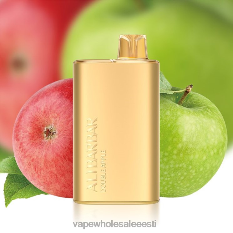 E Sigaret - Alibarbar Rich 8000 ühekordset vape kahekordne õun L44685