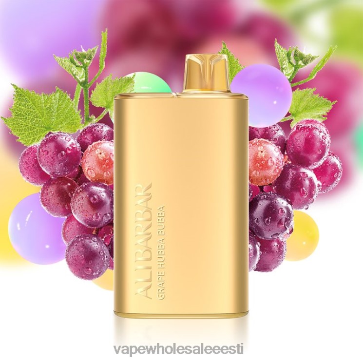 E Sigaretid - Alibarbar Rich 8000 ühekordset vape viinamarjade hubba bubba L44686