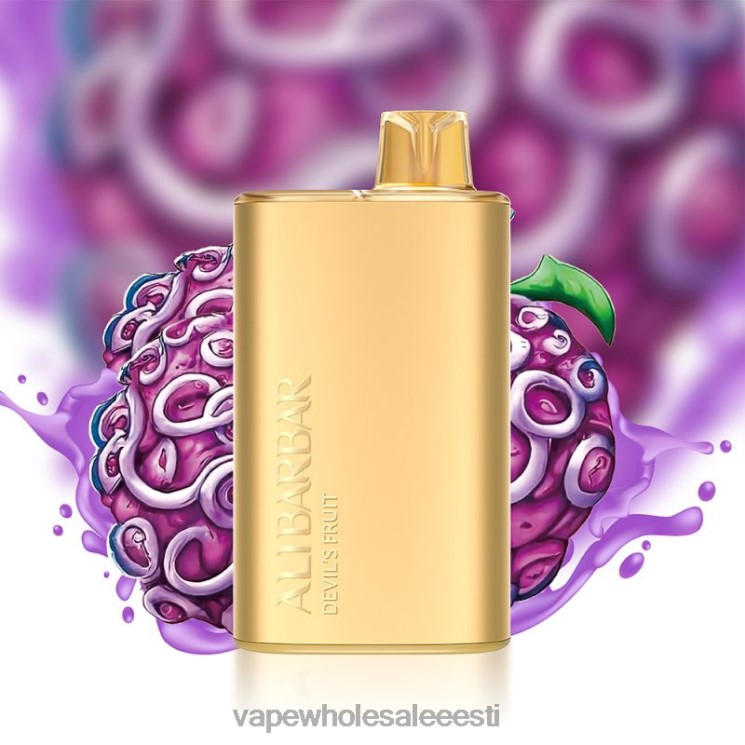 Nikotiinivaba Vape - Alibarbar Rich 8000 ühekordset vape kuradi vili L44684