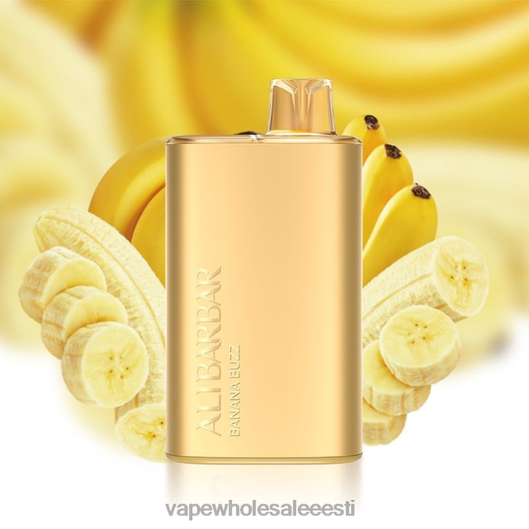 Vape Eesti - Alibarbar Rich 8000 ühekordset vape banaanisumin L44682