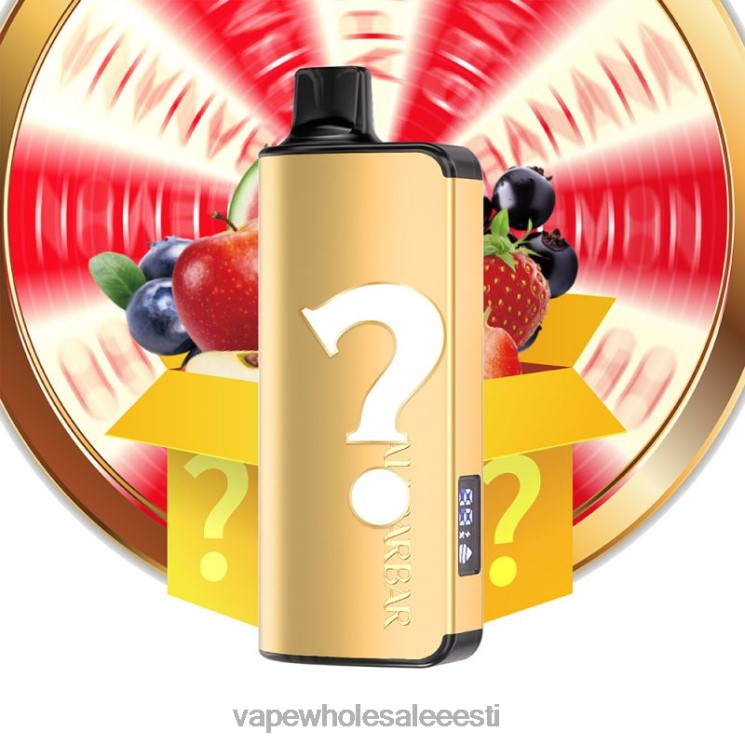 E Sigaretid - Alibarbar Ingot 20 000 ühekordselt kasutatav vape maitse rulett L446836