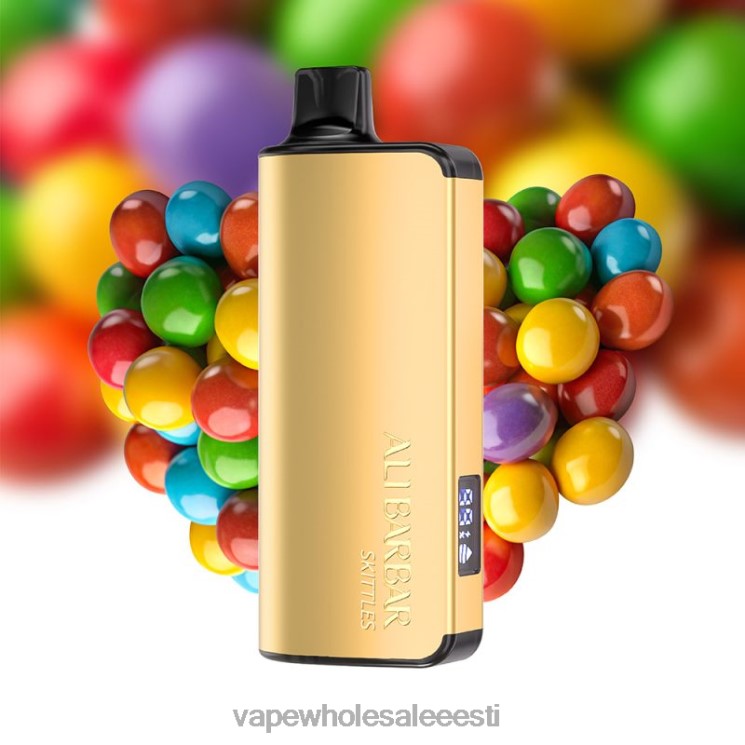 Vape Wholesale Eesti - Alibarbar Ingot 20 000 ühekordselt kasutatav vape vikerkaare kommid L446841