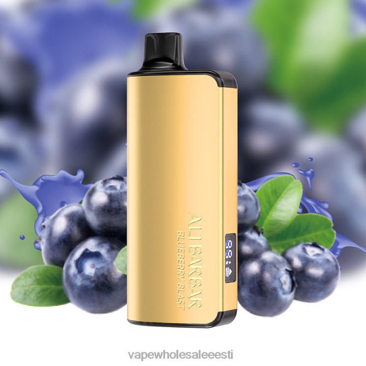 E Sigaretipood - Alibarbar Ingot 9000 ühekordselt kasutatav vape chupa chups maasikat L446817