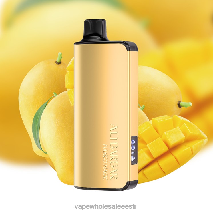 E Sigaretipood Tartu - Alibarbar Ingot 9000 ühekordselt kasutatav vape mango maagia L446829