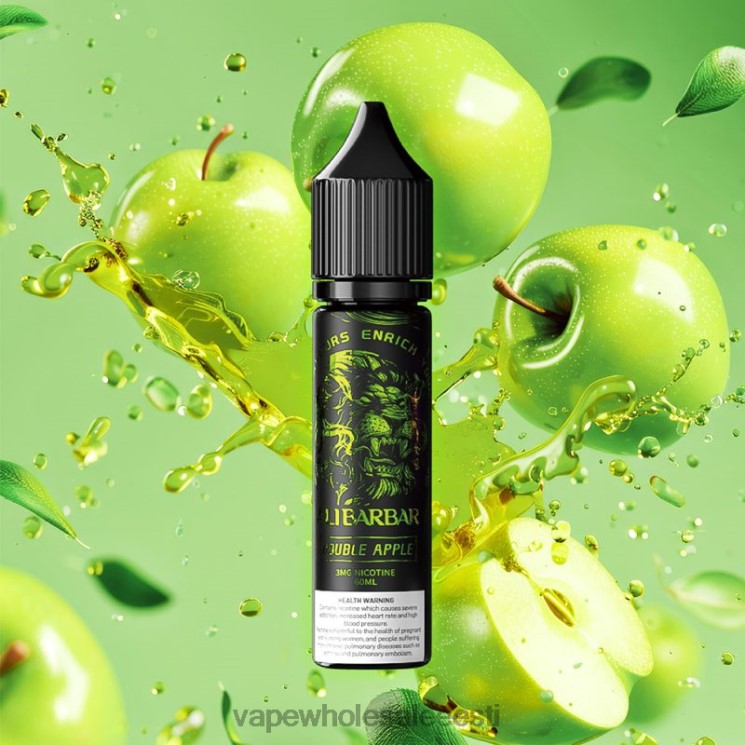 Vape Tallinn - Alibarbar vesipiibu oonüks kahekordne õun L446893