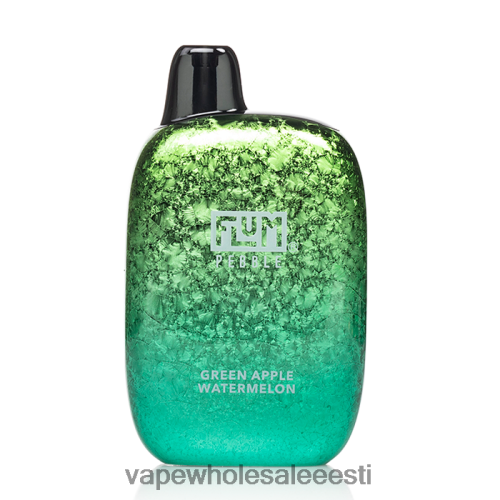 E Sigaretipood Tartu - FLUM PEBBLES 6000 pahvi roheline õun arbuus R4F0L829