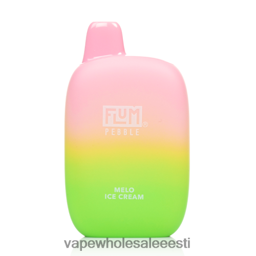 Nikotiinivaba Vape - FLUM PEBBLES 6000 pahvi melo jäätis R4F0L834