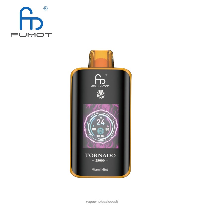 E Sigareti Vedelik - Fumot Tornado 25000 ühekordset veipi miami piparmünt P0Z8PP8
