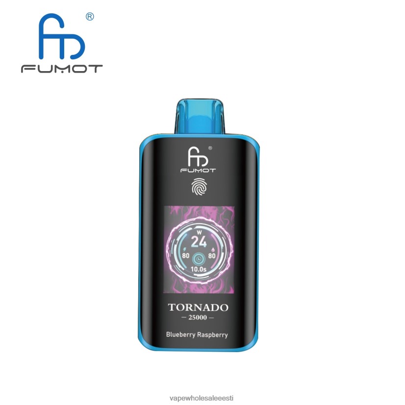 Vape Tallinn - Fumot Tornado 25000 ühekordset veipi mustikas vaarikas P0Z8PP3