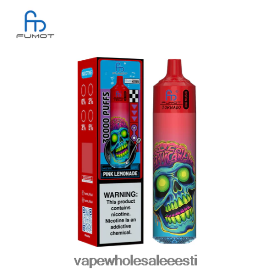 Vape Tallinn - Fumot Tornado 30k muusikat roosa limonaad D2L0HP23