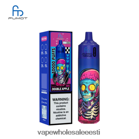 Vape Wholesale Eesti - Fumot Tornado 30k muusikat kahekordne õun D2L0HP11