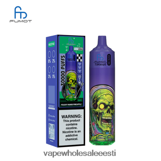 Vape Wholesale Eesti - Fumot Tornado 30k muusikat virsikuline mango ananass D2L0HP21