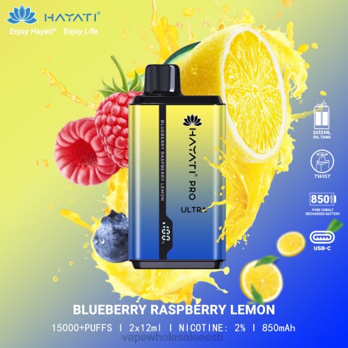 Vape Eesti - mustikas vaarikas sidrun 6F8Z202 Hayati Pro Ultra