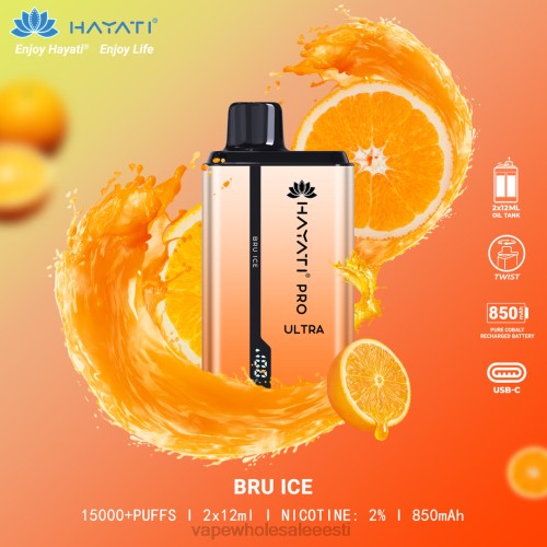 Vape Tallinn - bru jää 6F8Z203 Hayati Pro Ultra