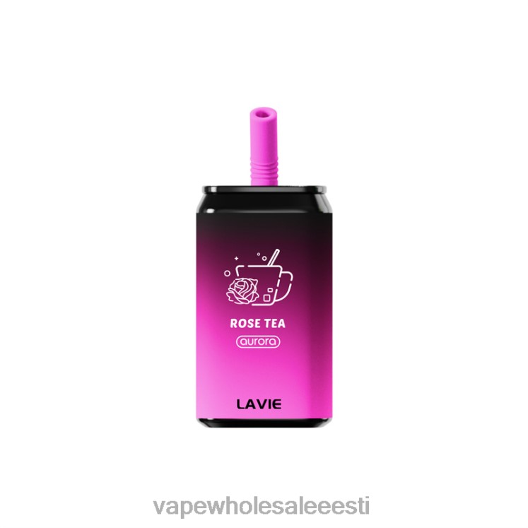 E Sigareti Vedelik - LAVIE Aurora 11000 pahvi J4H4J148 roosi tee