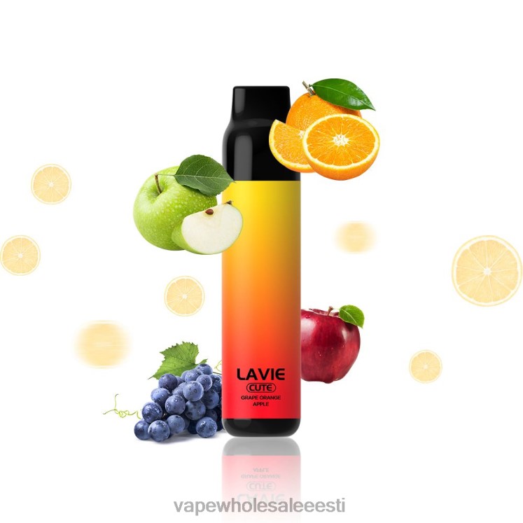 E Sigareti Vedelik - LAVIE BAR 3000 pahvi J4H4J288 viinamarja-apelsin õun