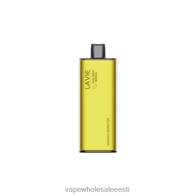 Vape Wholesale Eesti - LAVIE GOLDEN BRICK 10000 pahvi J4H4J61 mango koletis