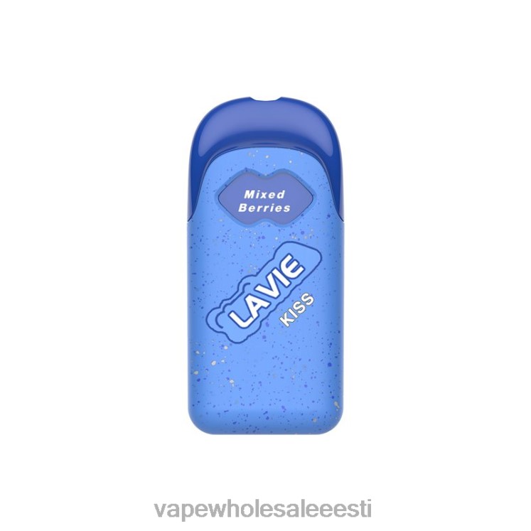 Vape Wholesale Eesti - LAVIE KISS 8000 pahvi J4H4J111 segatud marjad