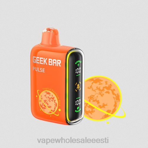 E Sigareti Vedelik - troopiline vikerkaareplahvatus 6F8Z78 GEEK BAR Pulse planeedi väljaanne 7500 pahvi/15000 pahvi