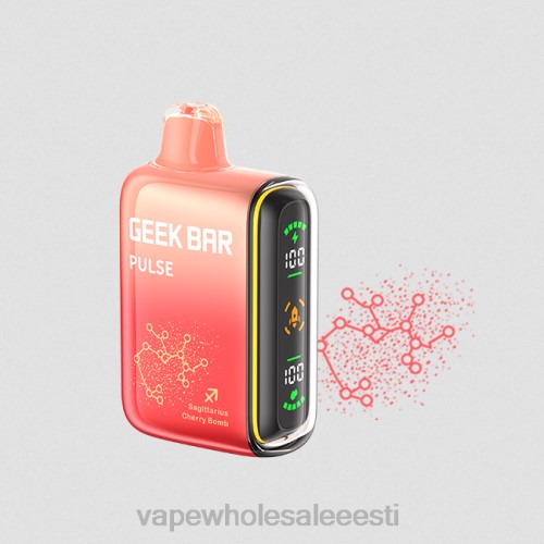 Vape Eesti - kirsipomm 6F8Z72 GEEK BAR Pulse sodiaagiväljaanne 7500 pahvi/15000 pahvi