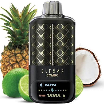 E Sigaret - Elf Bar Combo 25 000 laim & ananass T2TH85