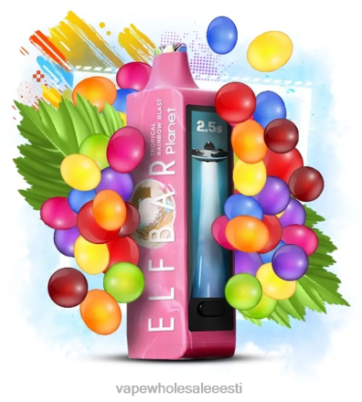 E Sigaretipood Tartu - Elf Bar Planet 25 000 troopiline vikerkaareplahvatus T2TH829