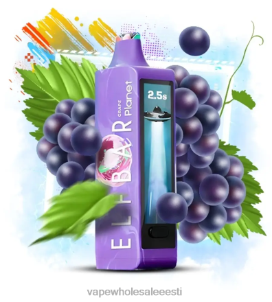 Vape Tallinn - Elf Bar Planet 25 000 viinamari T2TH813