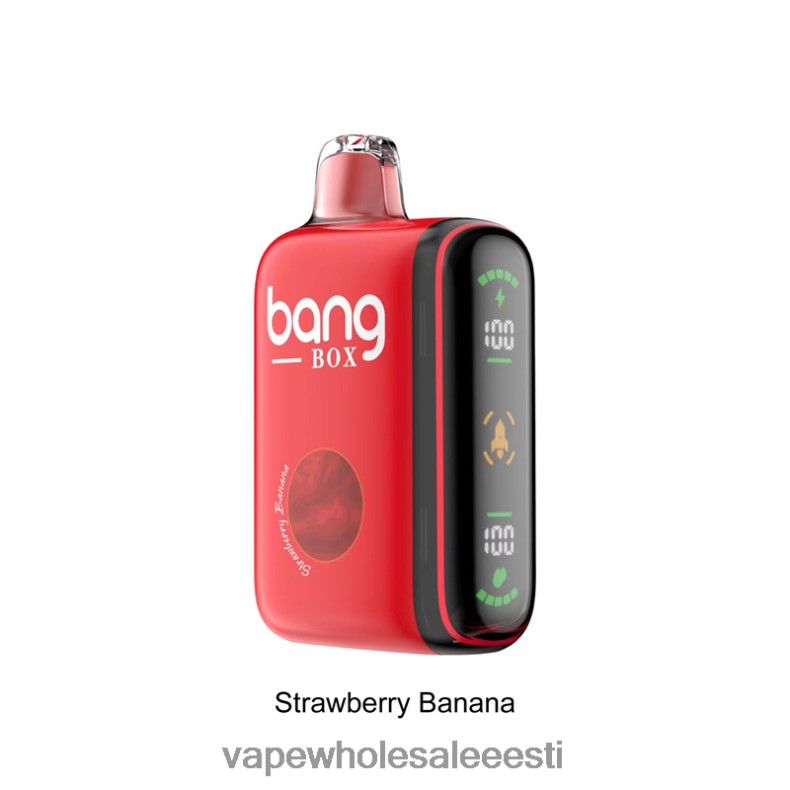E Sigaret - Bang Box 9000-18000 puhvi intelligentne võimsusnäidik maasika banaan V20DF25