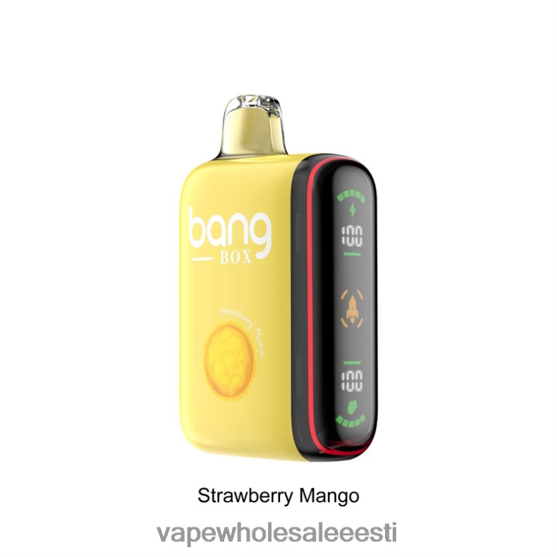 E Sigaret - Bang Box 9000-18000 puhvi intelligentne võimsusnäidik maasika mango V20DF35