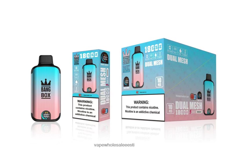 E Sigareti Vedelik - Bang Box 18000 pahvi arbuusi jää V20DF96