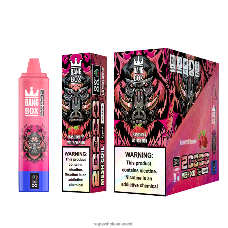 E Sigareti Vedelik - Bang Box 20 000 vaarikas arbuus V20DF53