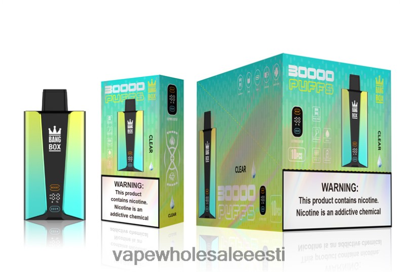 E Sigareti Vedelik - Bang Box 30 000 pahviga nutiekraan selge V20DF76