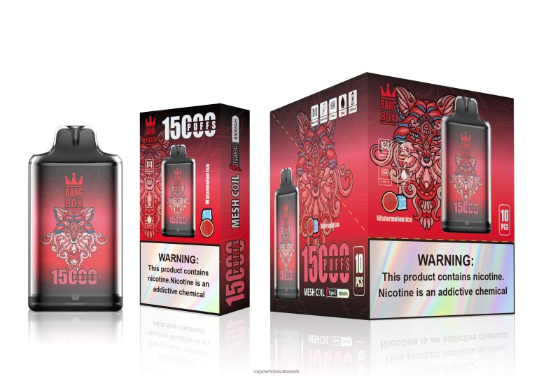E Sigareti Vedelik - Bang Box s1-15000 pahvi arbuusi jää V20DF106
