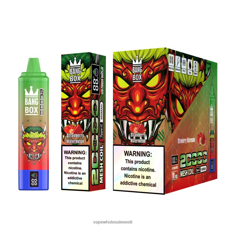 E Sigaretipood - Bang Box 20 000 maasikas arbuus V20DF52